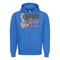 True Royal brain cancer warrior Zipper Hoodie - texasbilliewilder