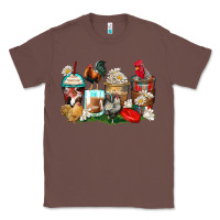 Chestnut rooster coffee cups Classic Tee - Zillion Design Studio
