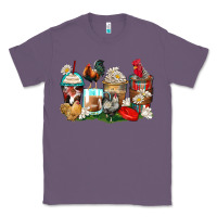 Lavender rooster coffee cups Classic Tee - Zillion Design Studio