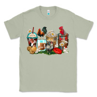 Matcha rooster coffee cups Classic Tee - Zillion Design Studio