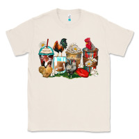 Natural rooster coffee cups Classic Tee - Zillion Design Studio