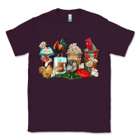 Plum rooster coffee cups Classic Tee - Zillion Design Studio
