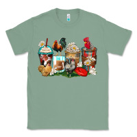Sage rooster coffee cups Classic Tee - Zillion Design Studio
