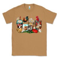 Toasted Coconut rooster coffee cups Classic Tee - Zillion Design Studio