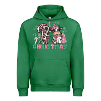 Emerald my first christmas cow Urban Hoodie - MaliasSmallBusiness