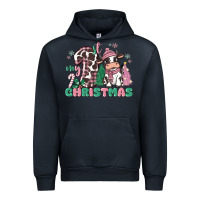 Navy my first christmas cow Urban Hoodie - MaliasSmallBusiness