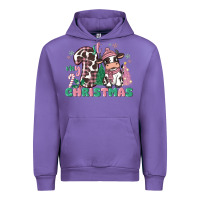 Tulip my first christmas cow Urban Hoodie - MaliasSmallBusiness