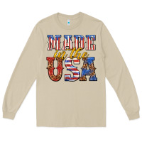 Mushroom made in the usa Long Sleeve Tee - texasbilliewilder
