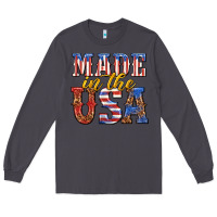 Smoke made in the usa Long Sleeve Tee - texasbilliewilder
