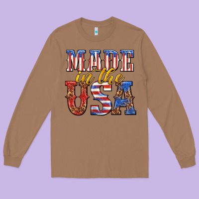 Long Sleeve Tee made in the usa