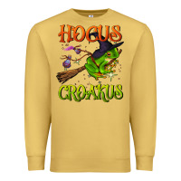 Antique Gold hocus croakus Premium Sweatshirt - BundleAndBundleShop