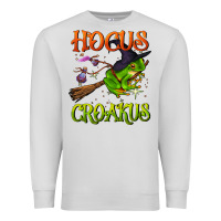 Dove Grey hocus croakus Premium Sweatshirt - BundleAndBundleShop
