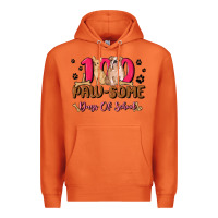 Carrot 100 paw some days of school Premium Hoodie - MaliasSmallBusiness