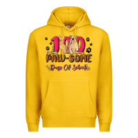 Lemon 100 paw some days of school Premium Hoodie - MaliasSmallBusiness