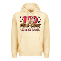 Pina Colada 100 paw some days of school Premium Hoodie - MaliasSmallBusiness