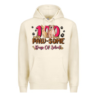 Tofu 100 paw some days of school Premium Hoodie - MaliasSmallBusiness