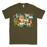 Army Green goats coffee cups Classic Tee - Zillion Design Studio