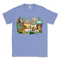 Colony Blue goats coffee cups Classic Tee - Zillion Design Studio