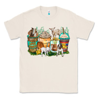 Natural goats coffee cups Classic Tee - Zillion Design Studio
