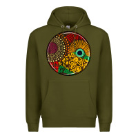 Army Green Juneteenth car coaster Premium Hoodie - AdoDesignShop