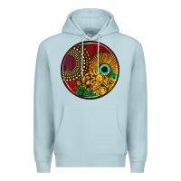 Blue Mist Juneteenth car coaster Premium Hoodie - AdoDesignShop