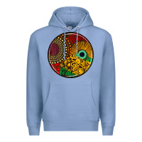 Colony Blue Juneteenth car coaster Premium Hoodie - AdoDesignShop