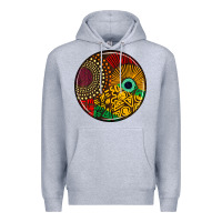 Heather Grey Juneteenth car coaster Premium Hoodie - AdoDesignShop