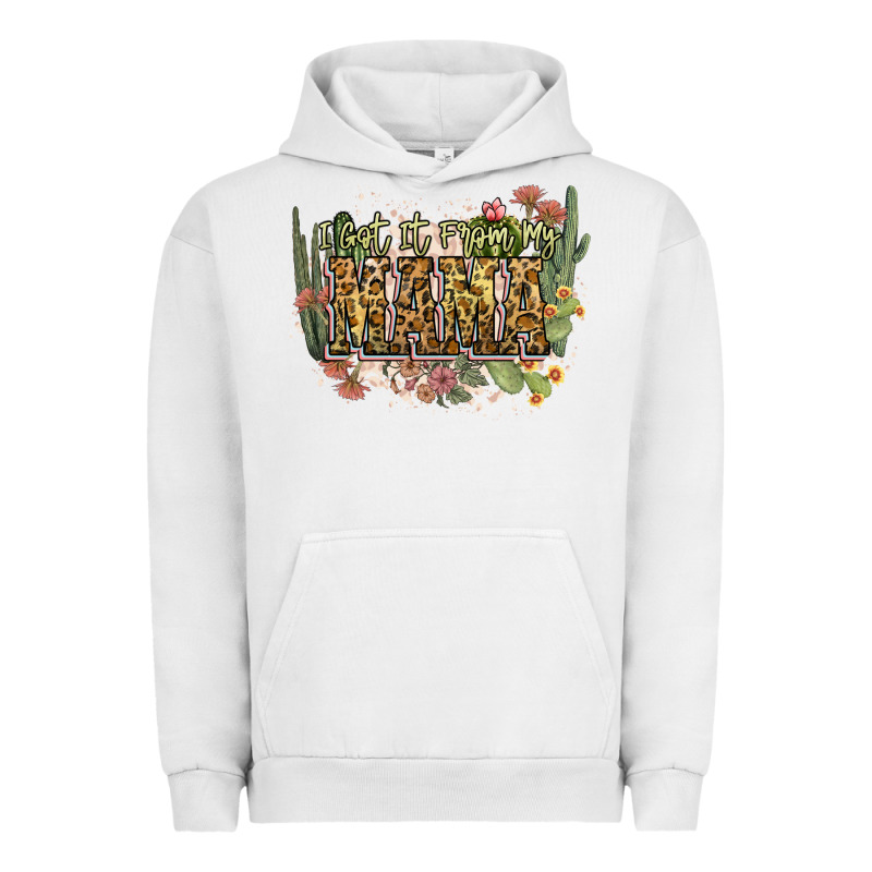 I Got It From My Mama Urban Hoodie by NancyCooperArtShop | Teevron