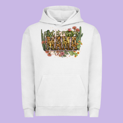I Got It From My Mama Urban Hoodie Designed By Nancycooperartshop