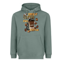 Sage energy coffee fuel station Heavyweight Hoodie - Artiststas