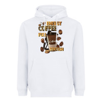 White energy coffee fuel station Heavyweight Hoodie - Artiststas