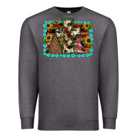 Charcoal Heather Christmas cross Premium Sweatshirt - JahusDesignShop