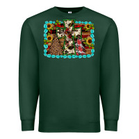 Sports Green Christmas cross Premium Sweatshirt - JahusDesignShop