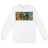 White Blessed cros sunflowers Long Sleeve Tee - RanaPortraitStore