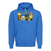 True Royal ice hockey coffee cups Zipper Hoodie - Zillion Design Studio