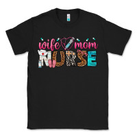 Black wife mom nurse Classic Tee - texasbilliewilder