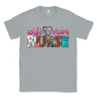 Heather Grey wife mom nurse Classic Tee - texasbilliewilder