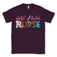 Plum wife mom nurse Classic Tee - texasbilliewilder