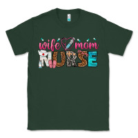 Sports Green wife mom nurse Classic Tee - texasbilliewilder