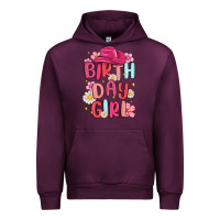 Mauve Wine birthday girl Urban Hoodie - MaliasSmallBusiness