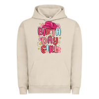 Pigment French Oak birthday girl Urban Hoodie - MaliasSmallBusiness