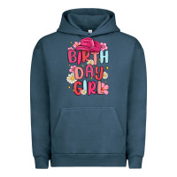 Pigment Midnight Navy birthday girl Urban Hoodie - MaliasSmallBusiness