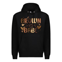Black brown sugar babe Premium Hoodie - MaliasSmallBusiness