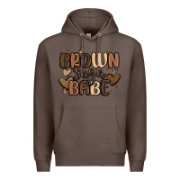Coffee brown sugar babe Premium Hoodie - MaliasSmallBusiness