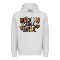 Dove Grey brown sugar babe Premium Hoodie - MaliasSmallBusiness