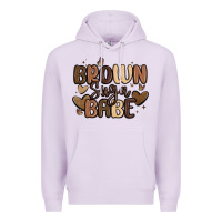 Lilac brown sugar babe Premium Hoodie - MaliasSmallBusiness
