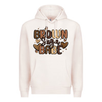 Pale Pink brown sugar babe Premium Hoodie - MaliasSmallBusiness