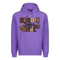 Purple brown sugar babe Premium Hoodie - MaliasSmallBusiness