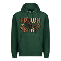 Sports Green brown sugar babe Premium Hoodie - MaliasSmallBusiness