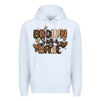 White brown sugar babe Premium Hoodie - MaliasSmallBusiness